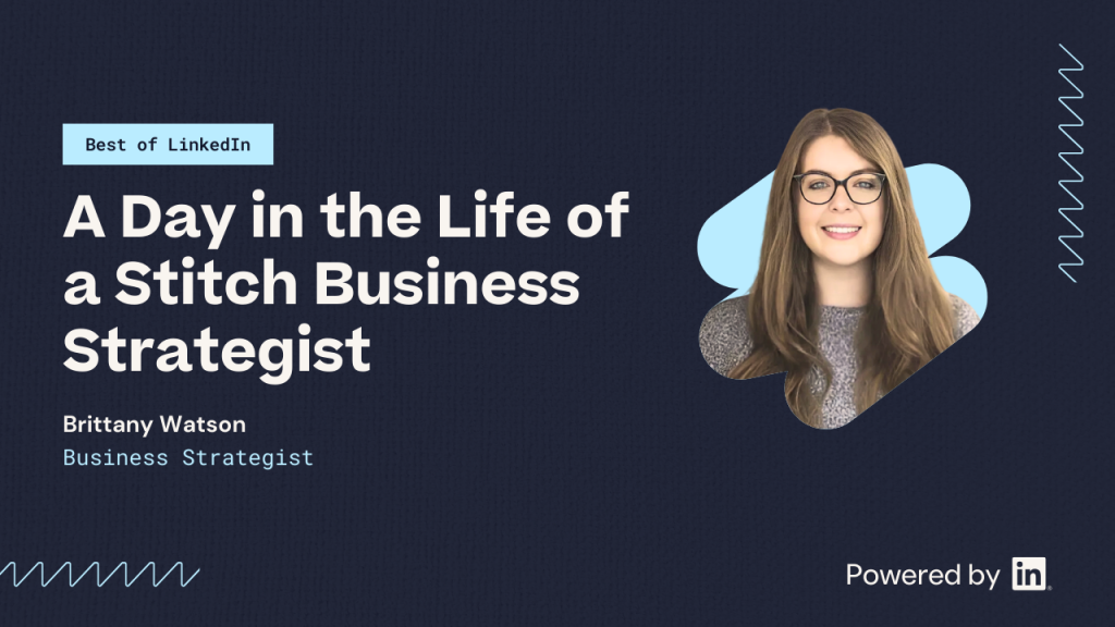 A day in the life of a Business Strategist at Stitch