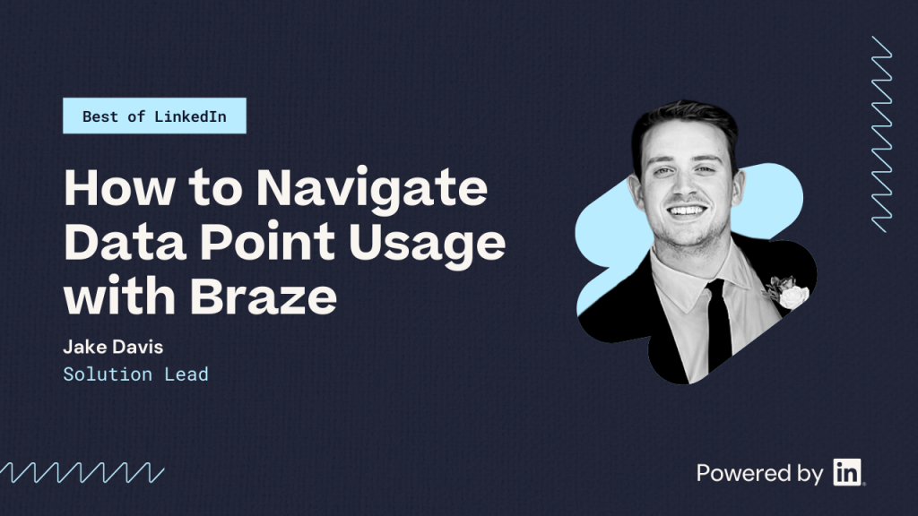 How to navigate data point usage with Braze